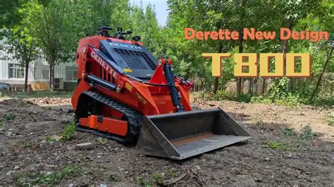 derette skid steer|derette mini skidsteer.